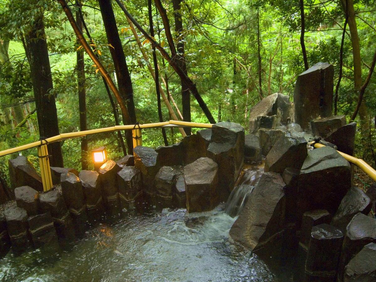 Yamashiro Onsen Midori No Yado Bansyoukaku Hotel คากะ ภายนอก รูปภาพ