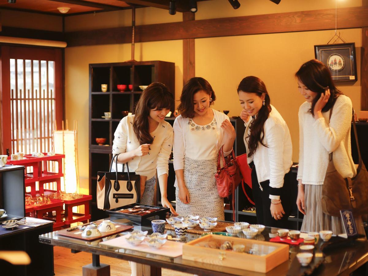 Yamashiro Onsen Midori No Yado Bansyoukaku Hotel คากะ ภายนอก รูปภาพ